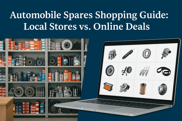 Automobile Spares Shopping Guide: Local Stores vs. Online Deals
