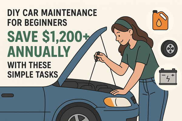DIY Car Maintenance for Beginners: Save $1,200+ Annually with These Simple Tasks