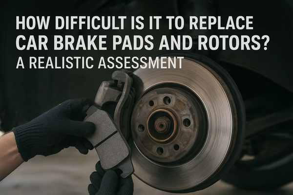 How Difficult Is It to Replace Car Brake Pads and Rotors? A Realistic Assessment