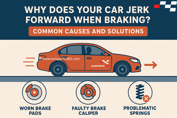 Why Does Your Car Jerk Forward When Braking? Common Causes and Solutions