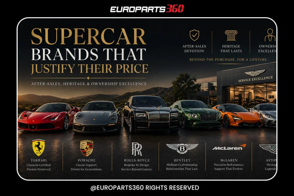Supercar Brands That Justify Their Price After-Sales, Heritage & Ownership Excellence