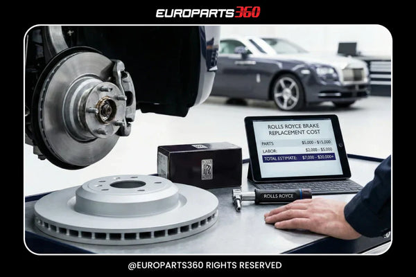 The Rolls Royce Ghost, Dawn, Wraith, & Cullinan Brake Pad Replacement Cost in 2026
