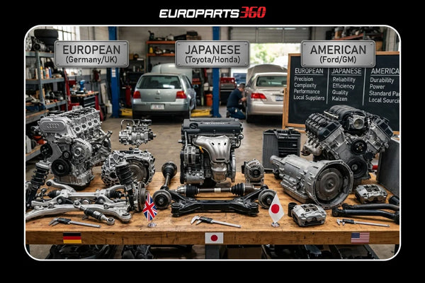 Why European Cars Use Different Parts Than Japanese or American Models
