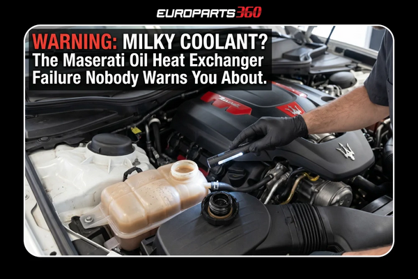 Milky Coolant in Your Maserati? The Oil Heat Exchanger Failure Nobody Warns You About