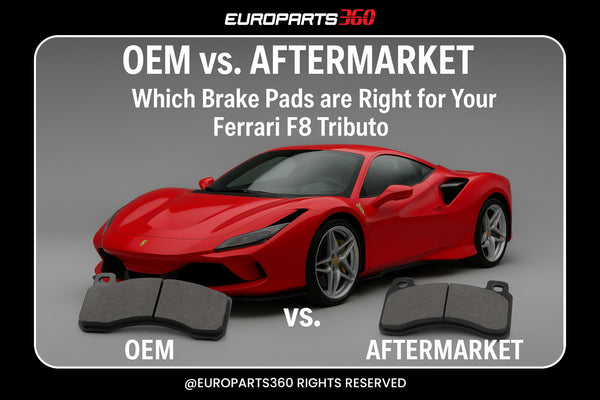 OEM vs. Aftermarket: Which Brake Pads are Right for Your Ferrari F8 Tributo?
