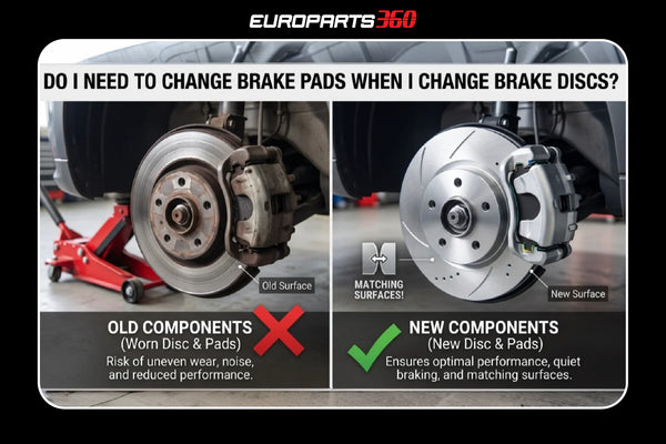 Do I Need to Change Brake Pads When I Change Brake Discs?