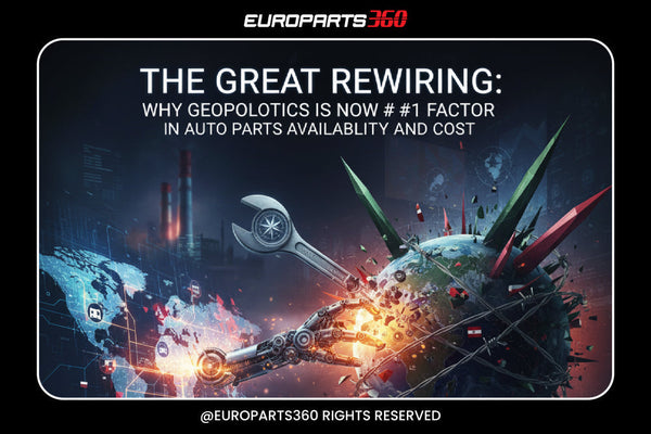 Why Geopolitics is Now the #1 Factor in Auto Parts Availability and Cost