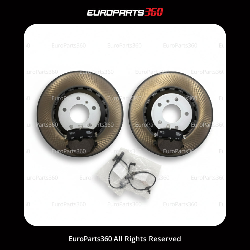 Genuine Bentley Bentayga Rear Brake Pads & Rotors 4M0698451C 4M0615601K