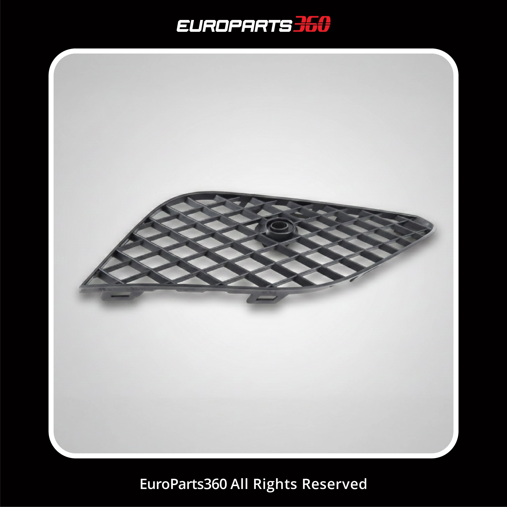 Bentley Continental GT GTC Front Bumper Right Side Grill 2016-2018 3W3807648 / 3W3807648D (aftermarket)