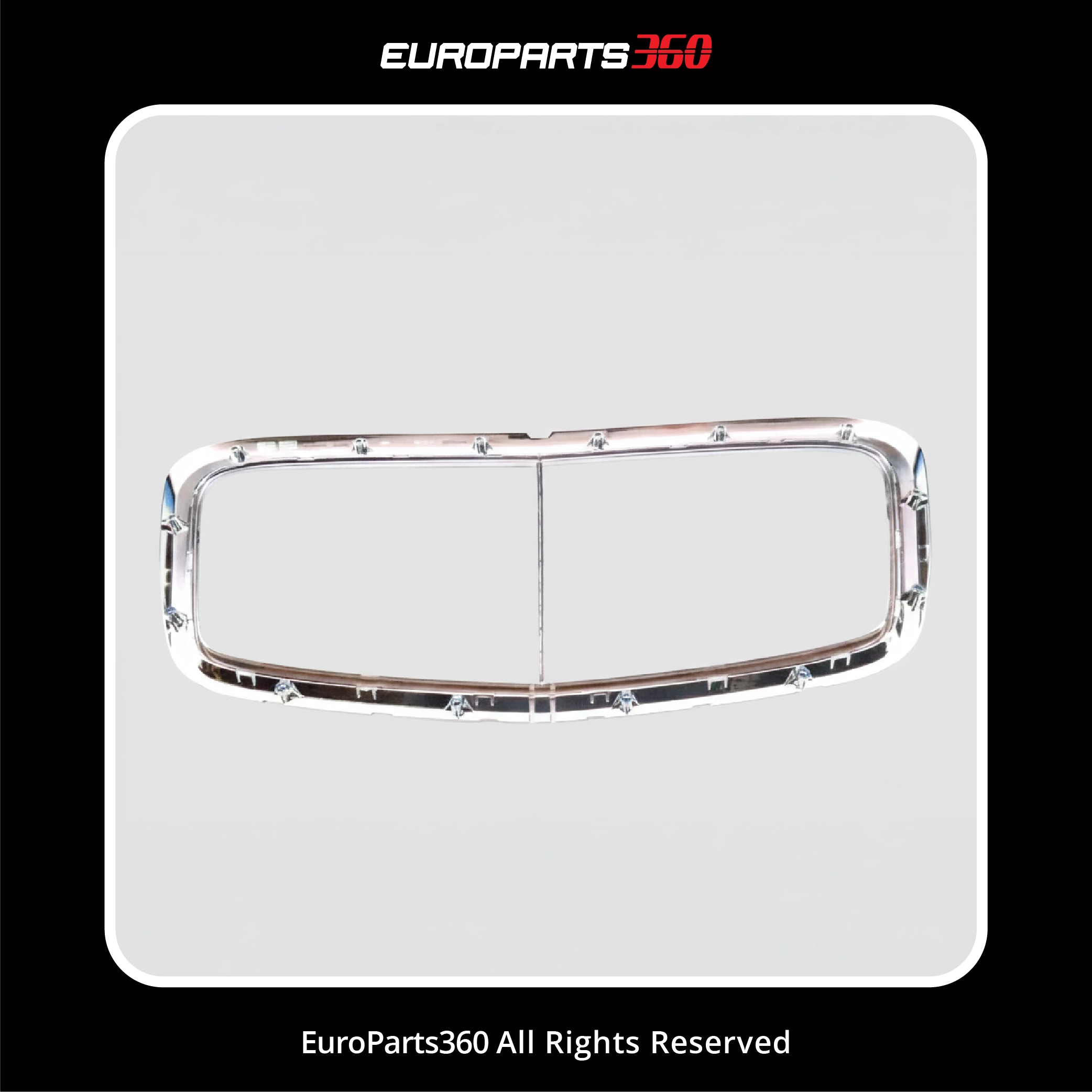 Bentley Continental GT GTC Flying Spur Main Radiator Grille Surround 3W0853660 3W0853653E 2009-2013 (aftermarket)