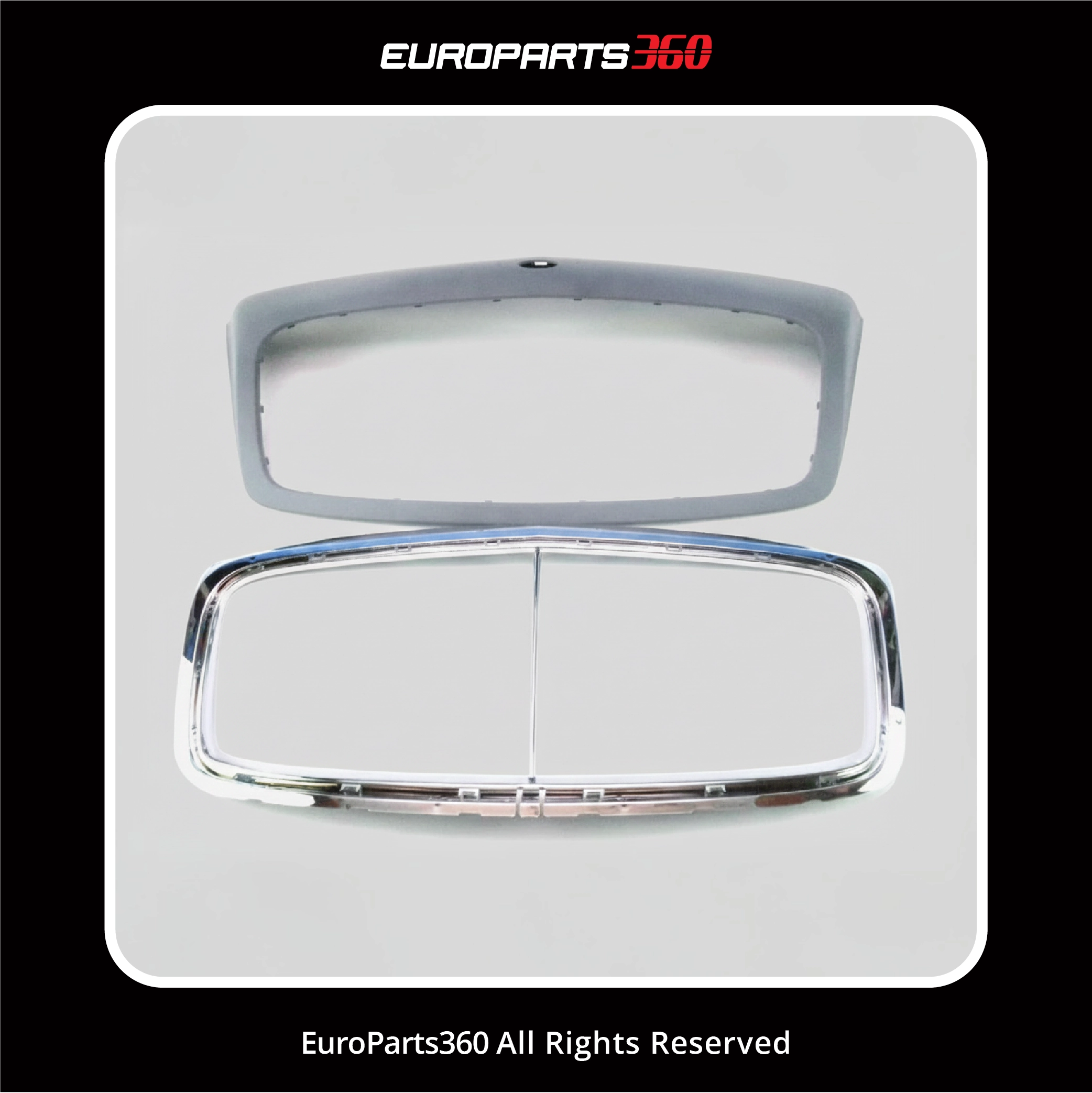 Bentley Continental GT GTC Flying Spur Main Radiator Grille Surround 3W0853660 3W0853653E 2009-2013 (aftermarket)