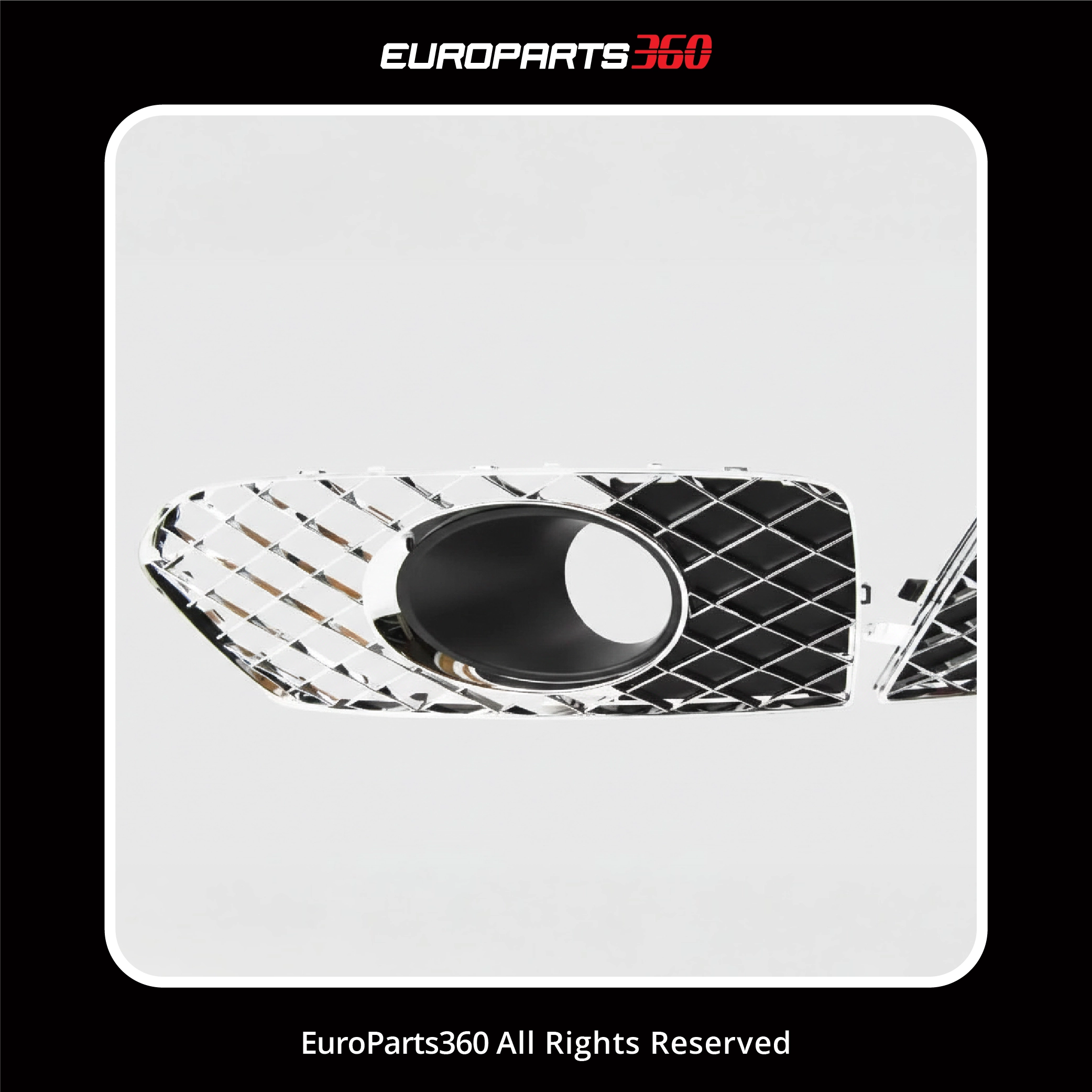 Bentley Bentayga Front Bumper Corner Grilles – Chrome (2pcs) 36A807345 & 36A807346 (2016–2020) (aftermarket)