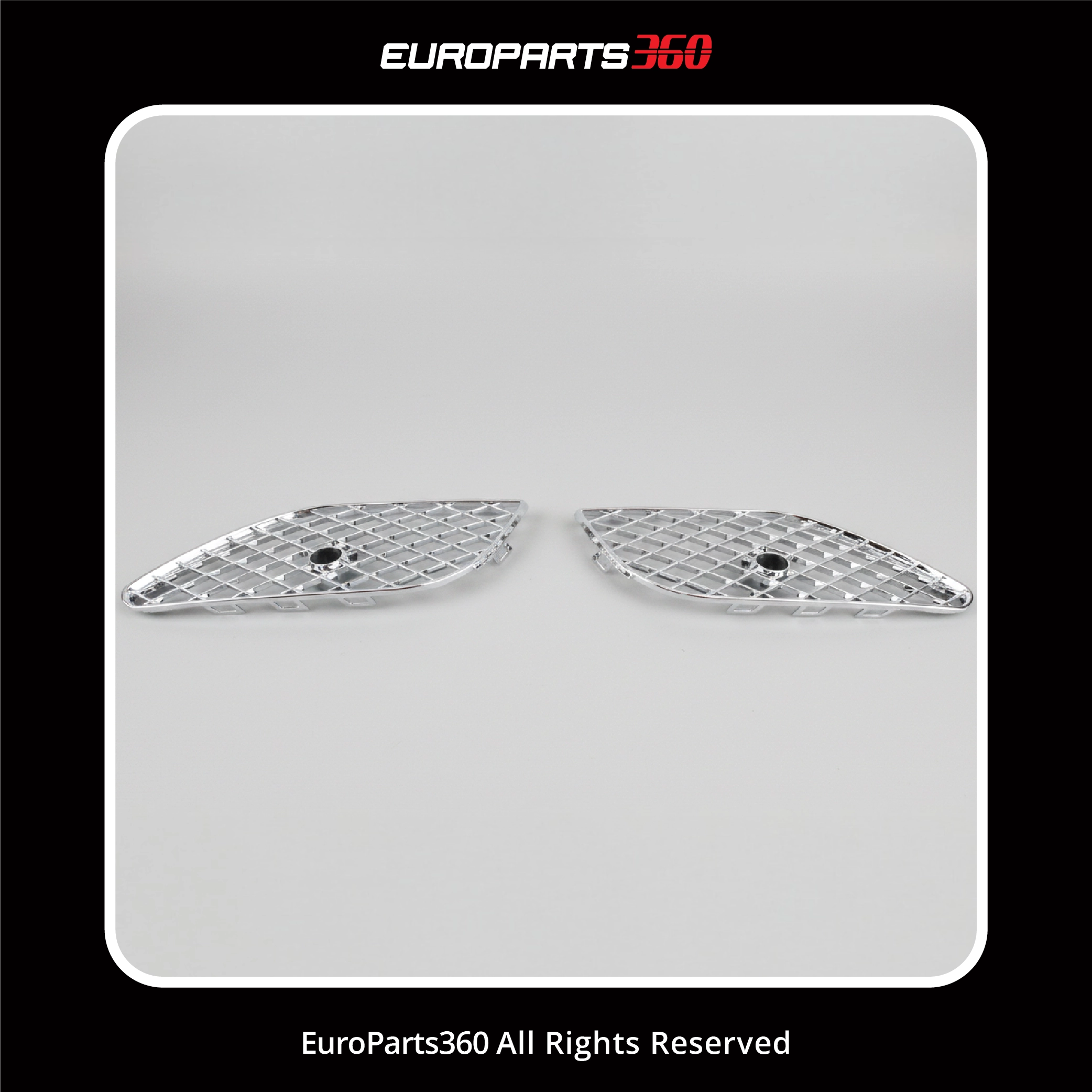 Bentley Continental GT GTC Front Bumper Side Grills 3W3807647 3W3807648 (aftermarket)