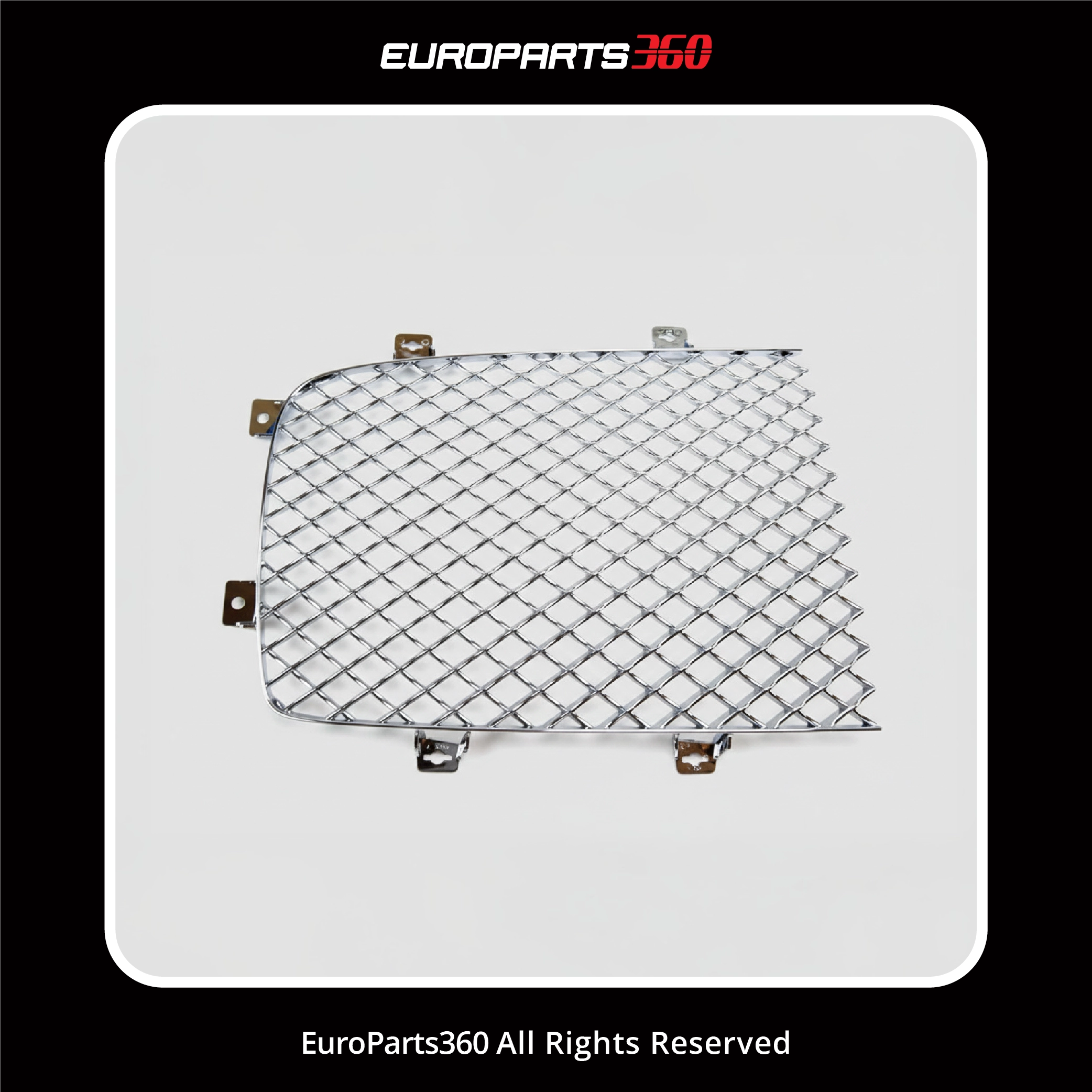 Complete Main Radiator Grille Assembly Bentley Flying Spur (2014-2018) 4-Piece Set (aftermarket)