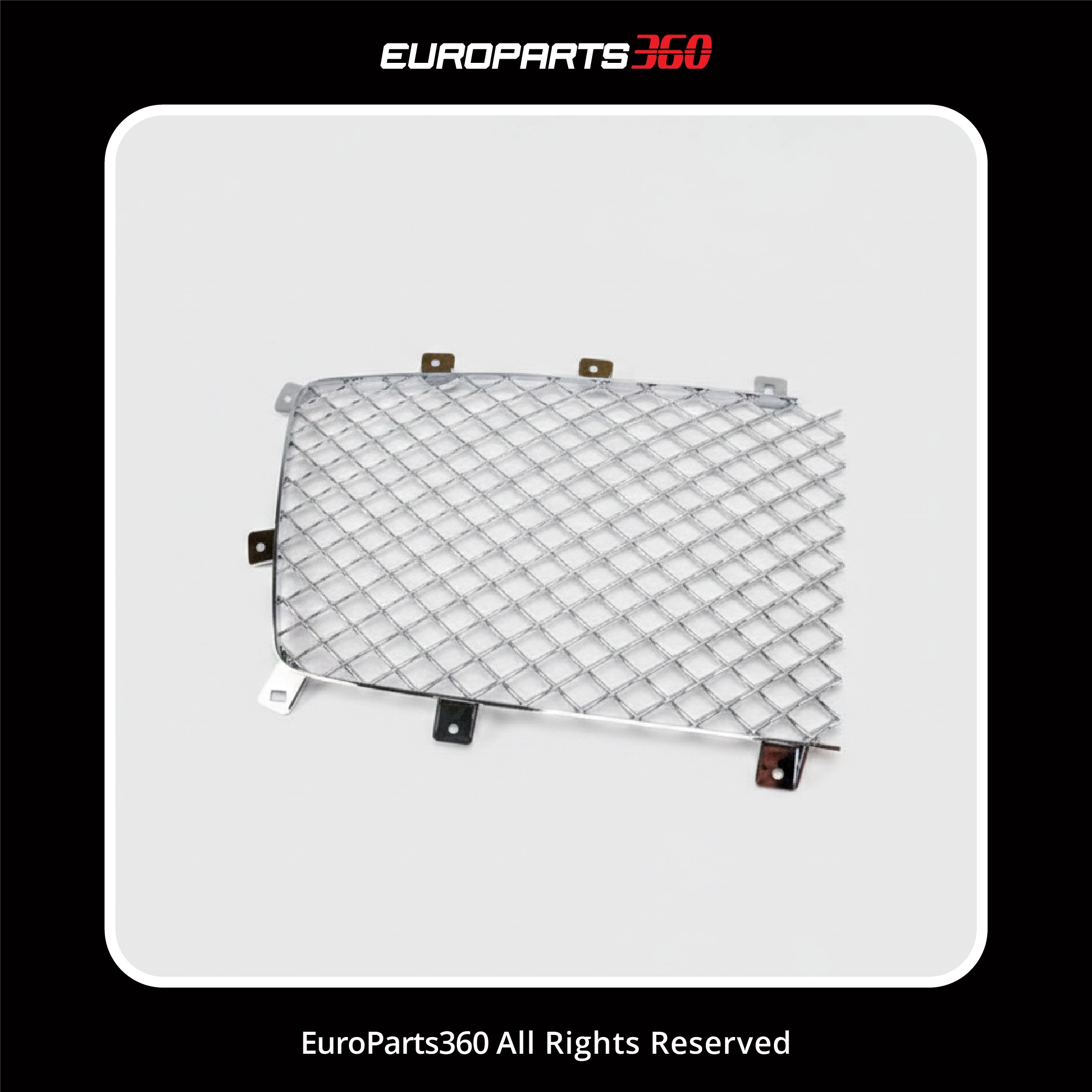 Bentley Bentayga Right Front Radiator Grille Insert (2016-2020) 36A853684 (aftermarket)