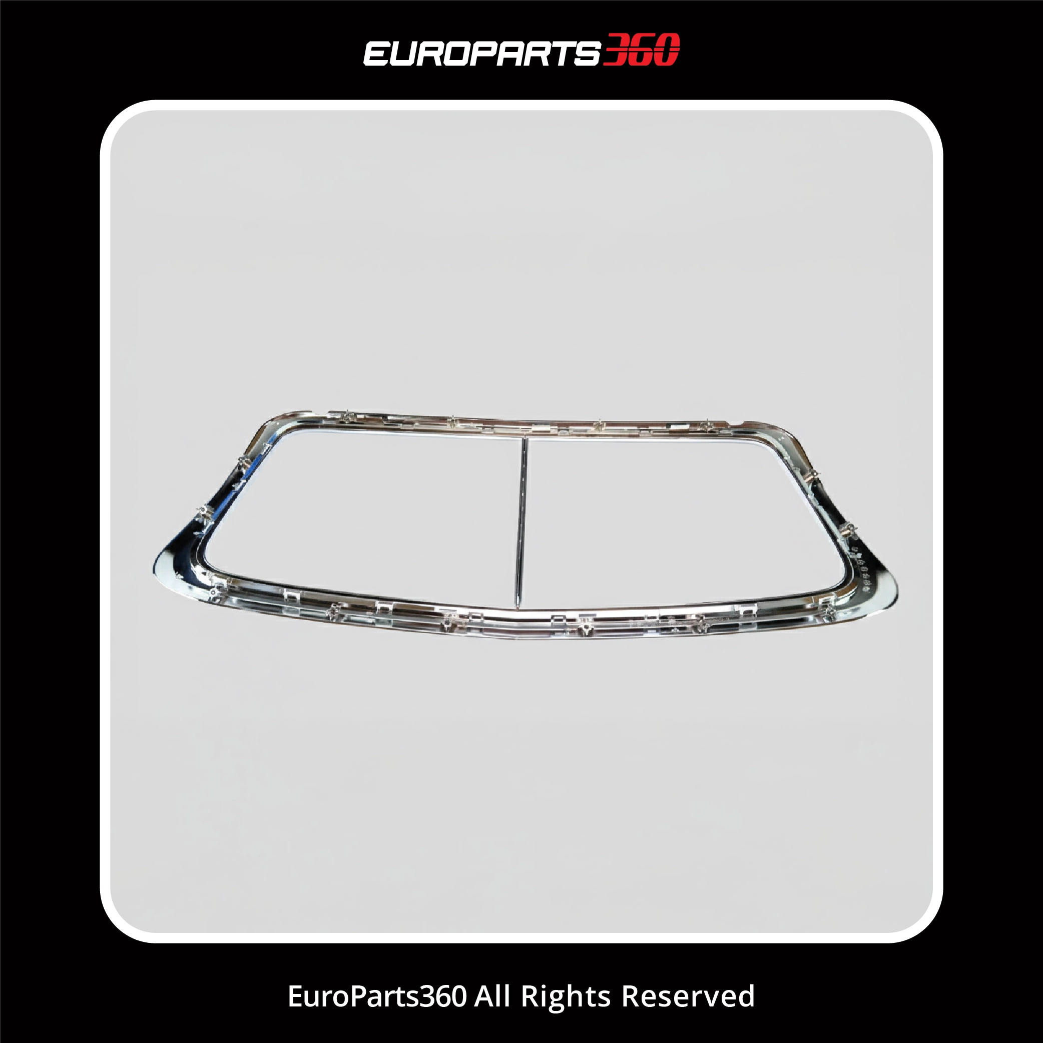 Bentley Continental GT / GTC (2012-2015) Front Radiator Grille Kit (Chrome) |3W3853667A, 3W3853683, 3W3853684 (aftermarket)