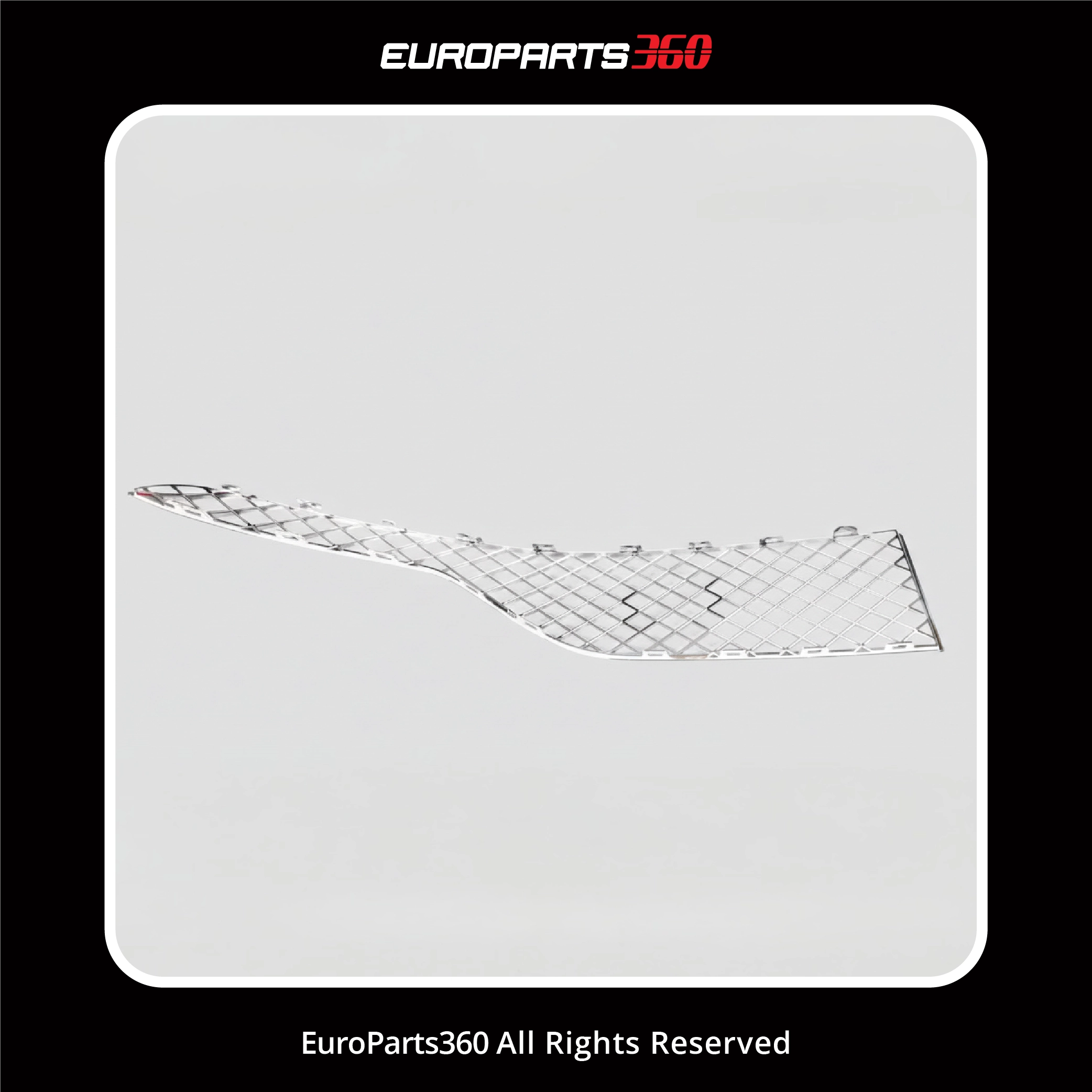 Bentley Continental GT GTC Front Bumper Center Grill Set Chrome 3W3807681, 3W3807682 2016-2018 (aftermarket)