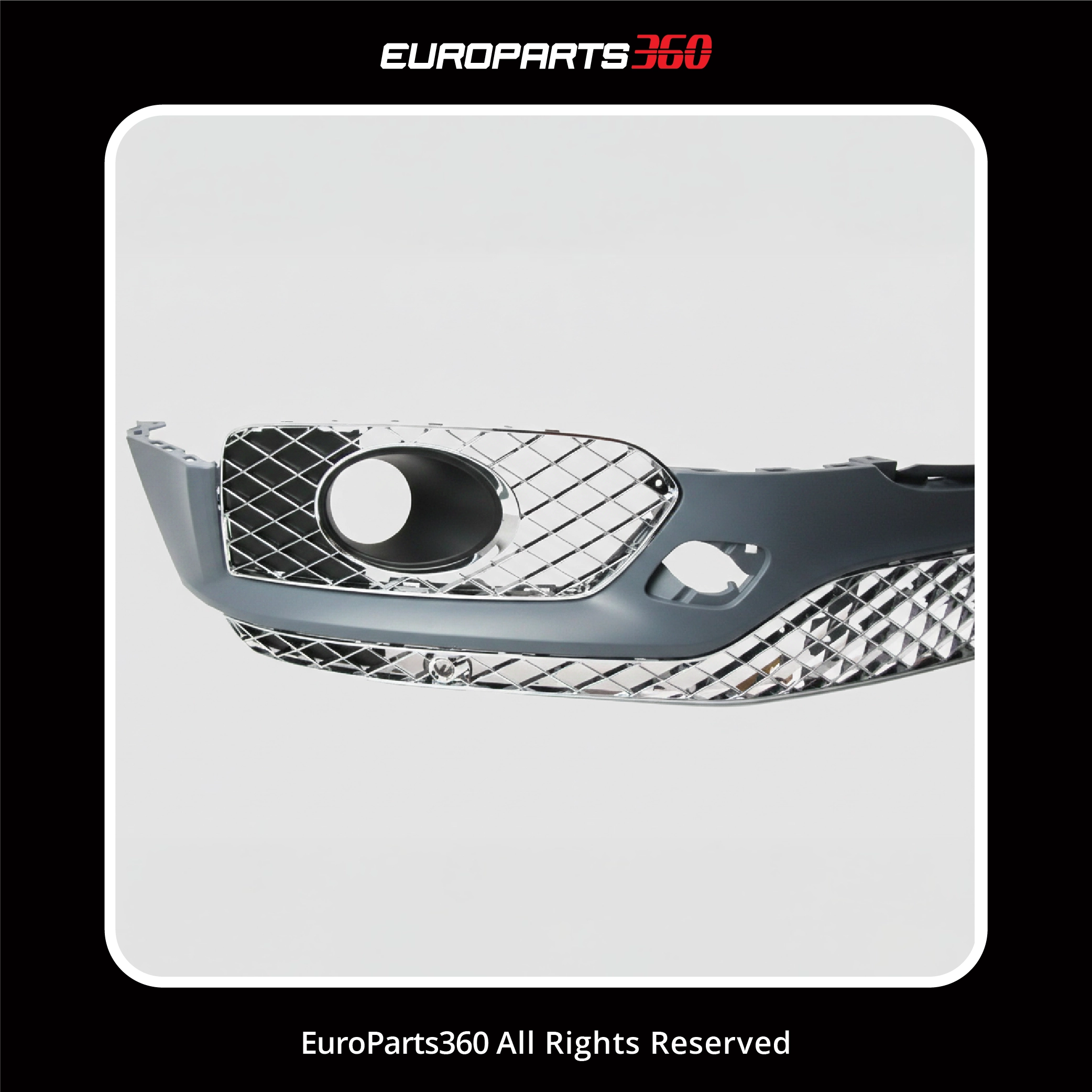 Bentley Bentayga Front Bumper Cover with Grilles Complete Assembly 2016-2020 (aftermarket)