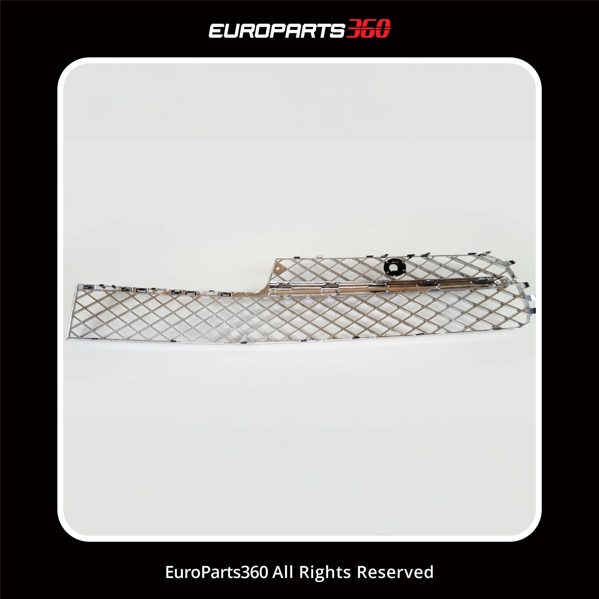 Bentley Continental Flying Spur Right Front Bumper Chrome Grille 2014-2019 4W0807648 (aftermarket)