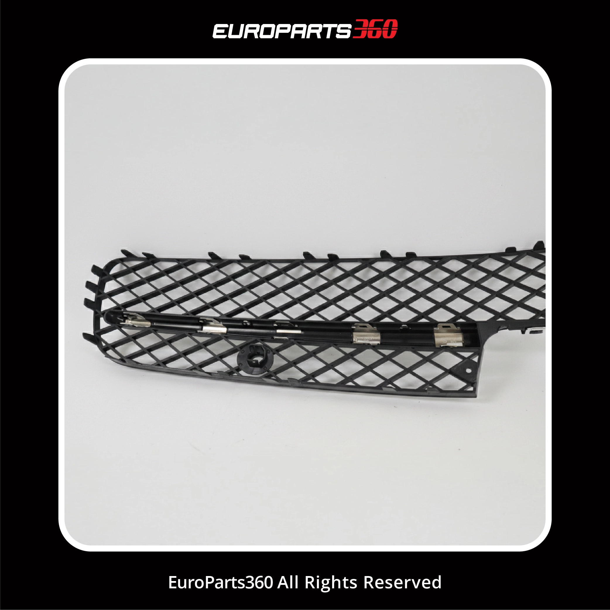 Bentley Continental Flying Spur Front Bumper Back + Chrome Grille Right 4W0807648 (aftermarket)