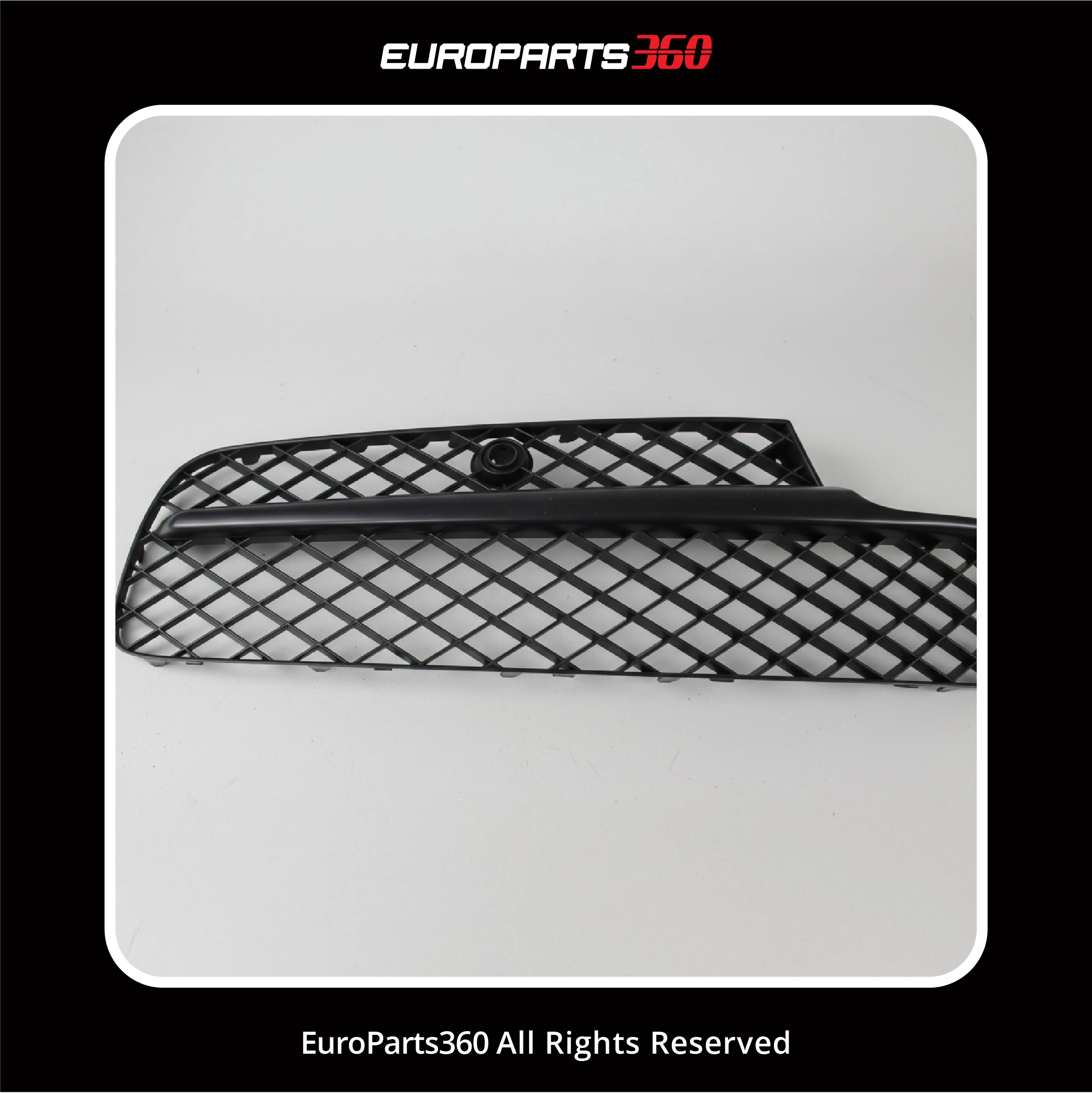 Bentley Continental Flying Spur Front Bumper Black Grille Right 4W0807648 2014-2019 (aftermarket)