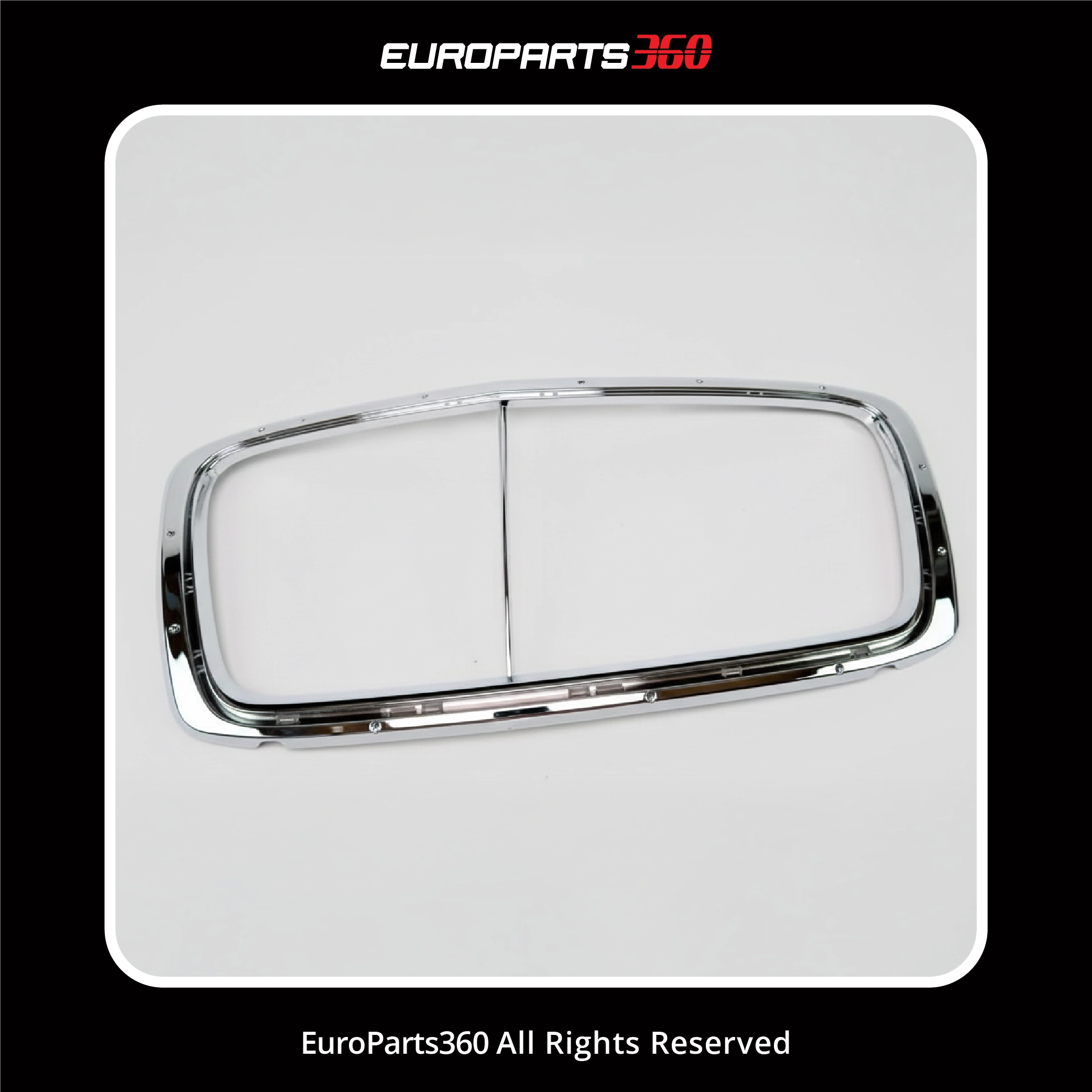 Bentley Continental GT & GTC Main Grille Surround Chrome Trim 3W3853667A (aftermarket)