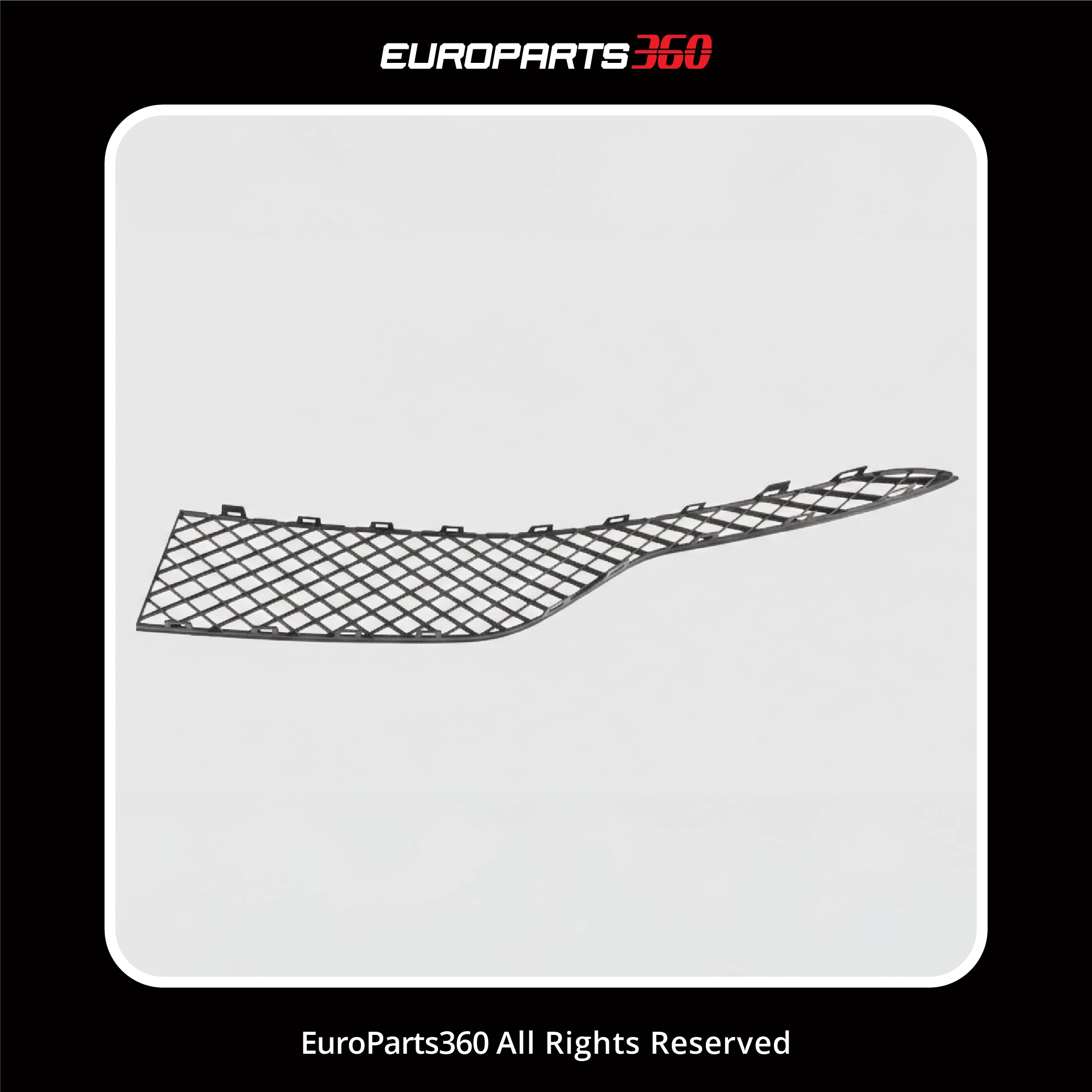 Bentley Continental GT/GTC 4-Piece Lower Grille Set 2016-2018 (Black) (aftermarket)