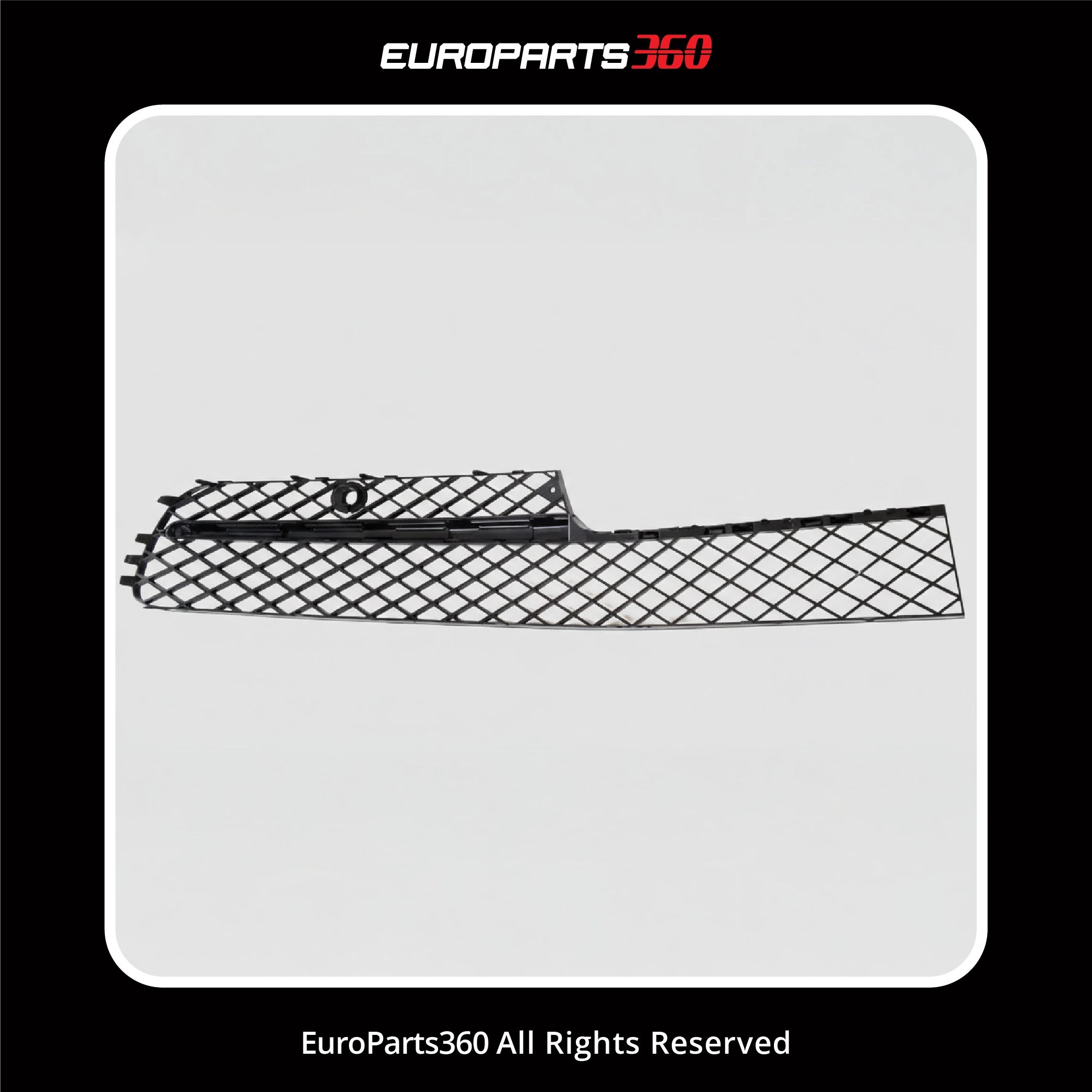 Bentley Continental Flying Spur Front Bumper Black Grille Left Side 4W0807647 (aftermarket)