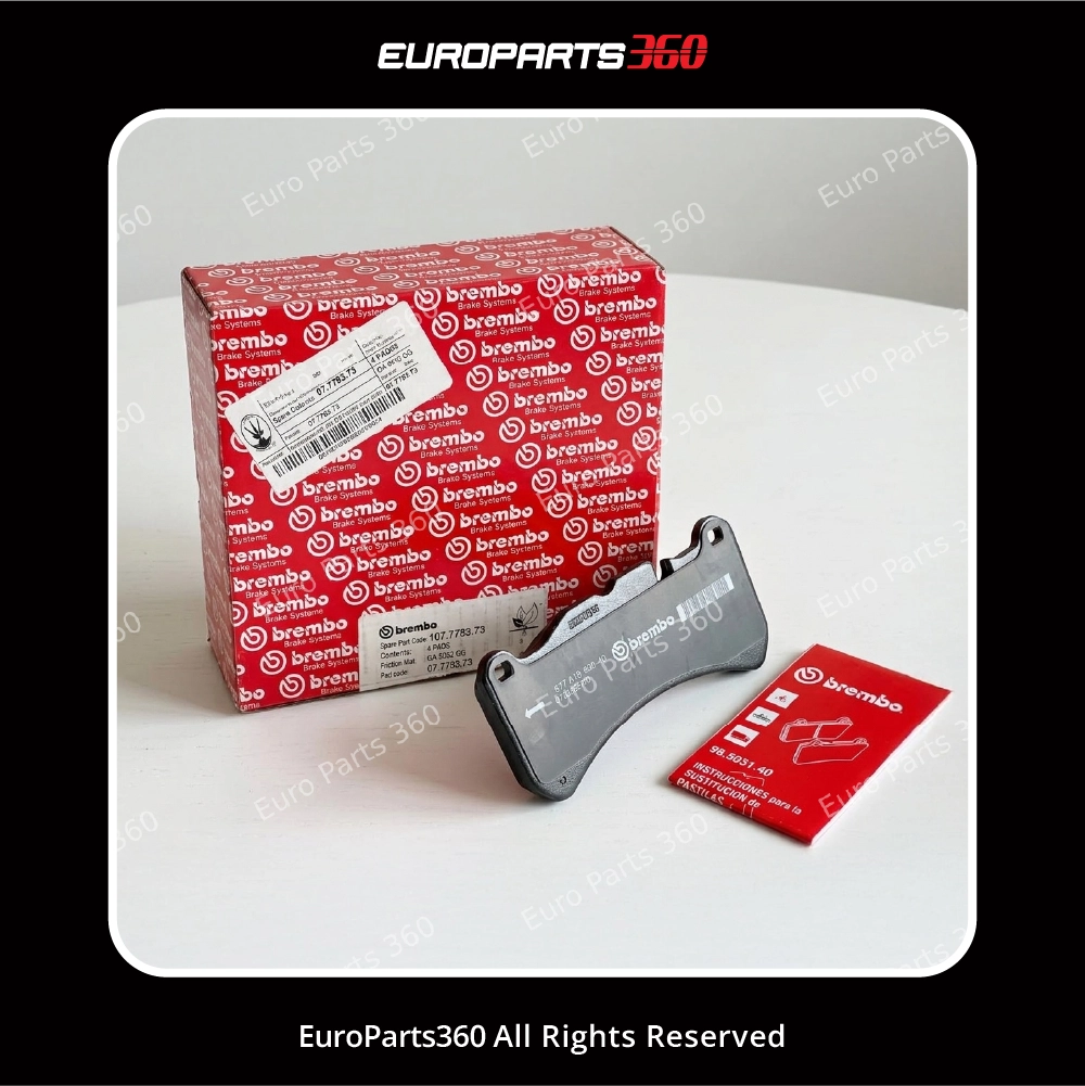 Maserati Front Brake Pad Set Ghibli, Quattroporte (980156013) 2013-26 Europarts360
