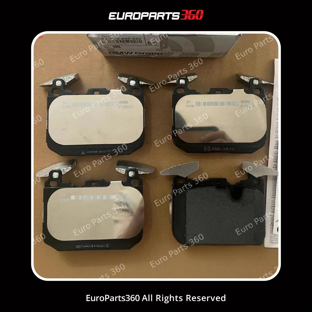 BMW 1 2 3 4 Series Front Brake Pad Set w/ Sensor 34116850850 2012-2021