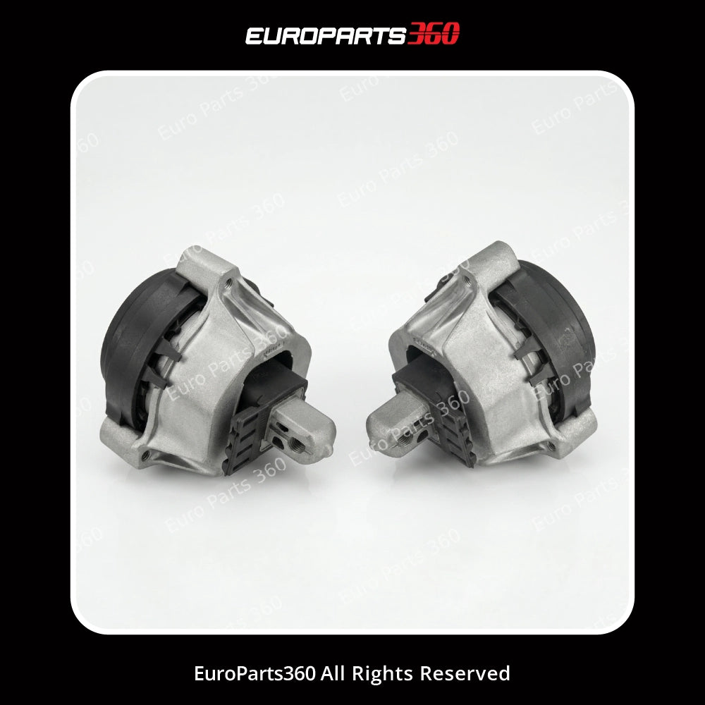 BMW 5 6 7 Series Engine Mount Set Left & Right 22116860487 22116860488 Europarts360