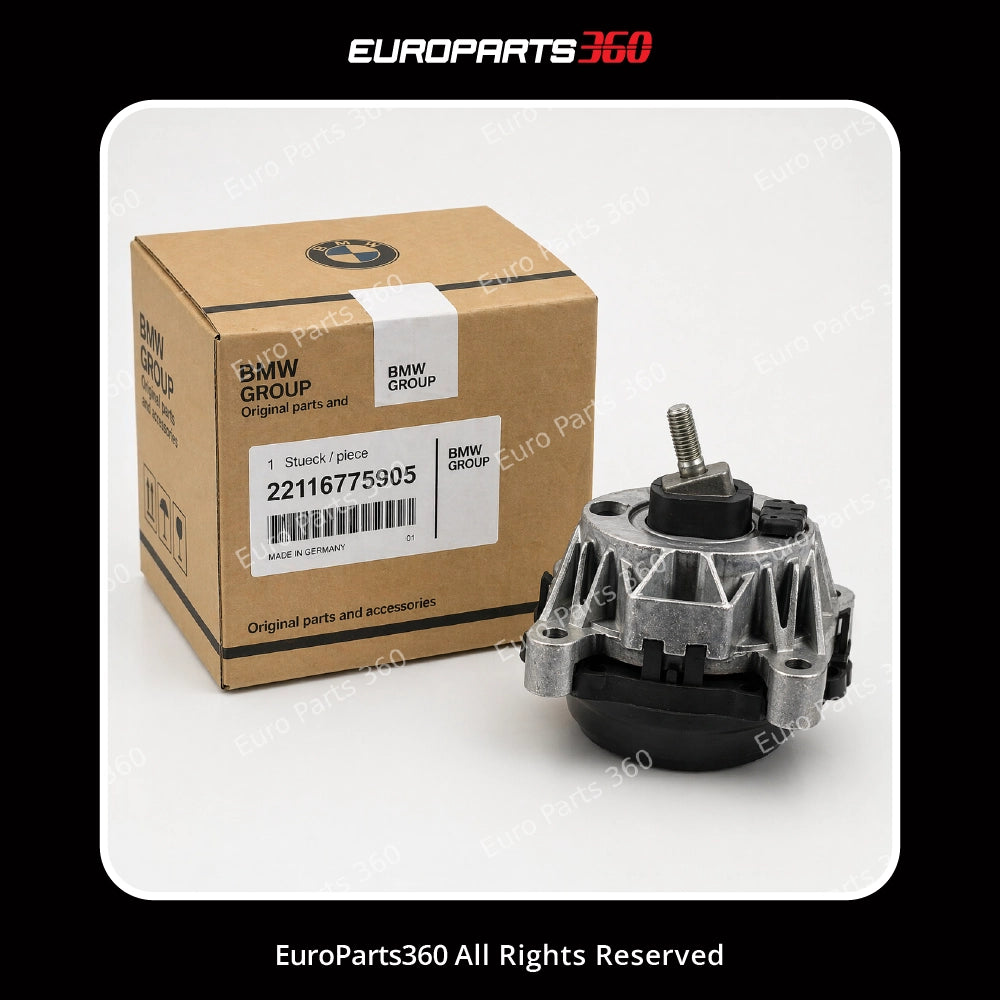 BMW 5 Series 7 Series Alpina B7 V8 Left Engine Mount 22116775905 08-16 Europarts360