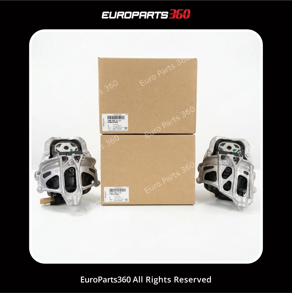 Audi A4 A5 A6 A7 Q7 Q8 Left and Right Engine Mount Set 4M0199371FF 4M0199372FF