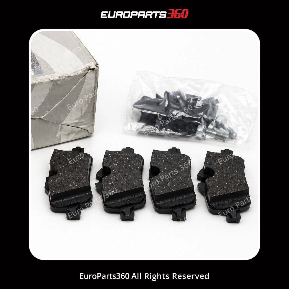 BMW Rear Brake Pad Set w/ Sensor | 2 3 4 Series (34208844393) 18-26 Europarts360