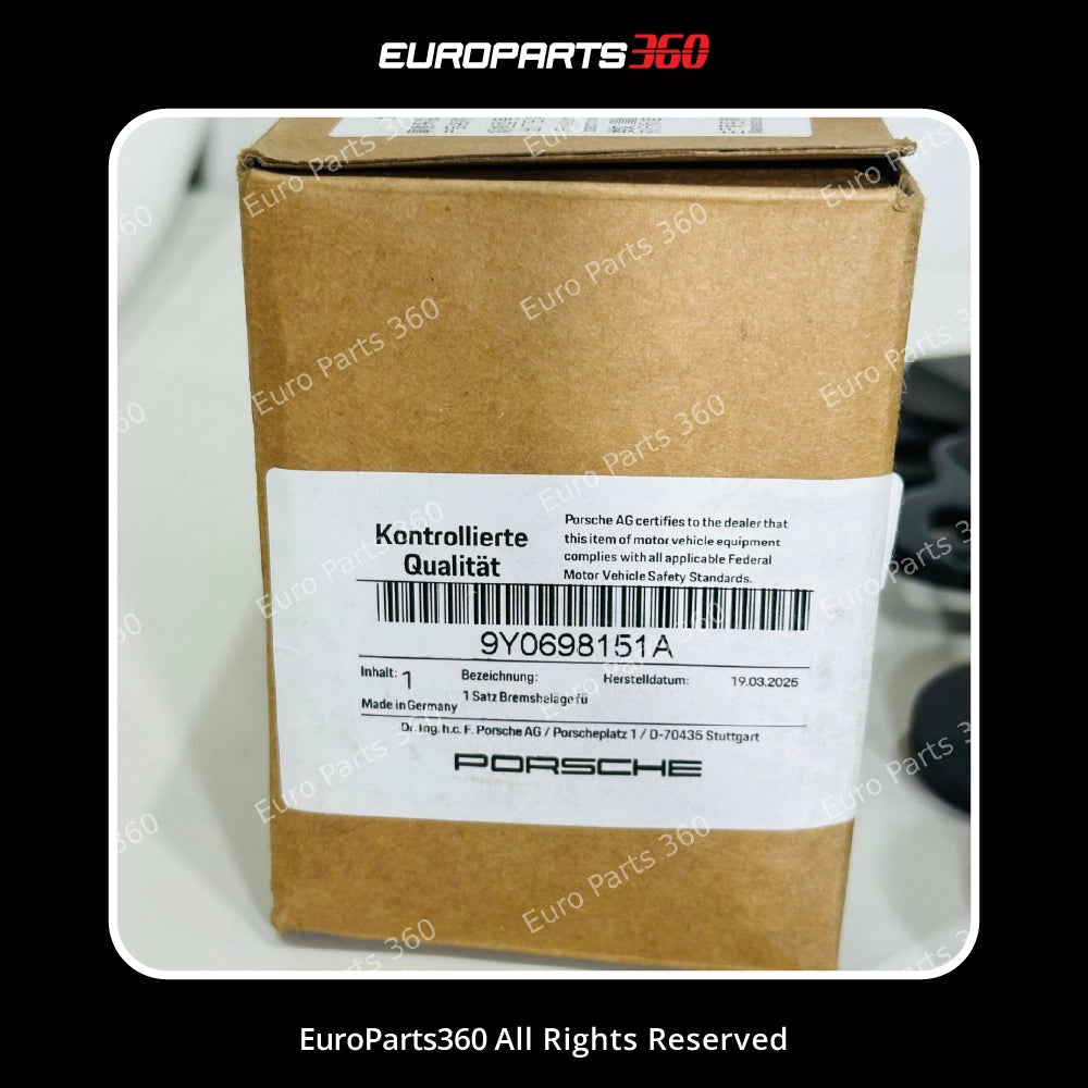 Porsche Front Brake Pad & Sensor Kit | Macan Cayenne 9Y0 (9Y0698151A) 2017-2026