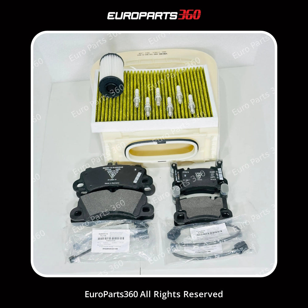 Porsche Cayenne 9Y0 Ultimate Major Service Kit: Brakes, Filters & Plugs 2018-2026