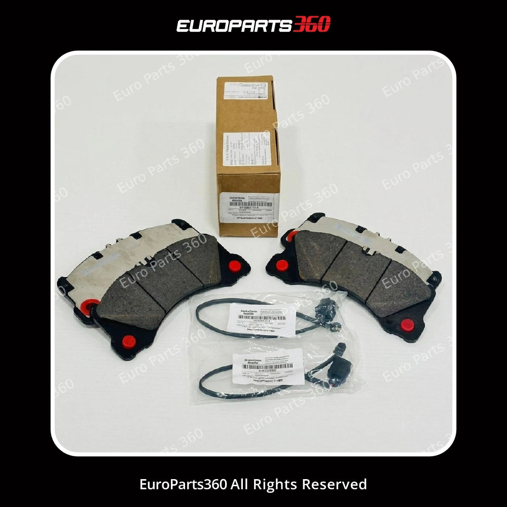 Porsche Front Brake Pad & Sensor Kit Cayenne, Macan, Panamera (9Y0698151S)
