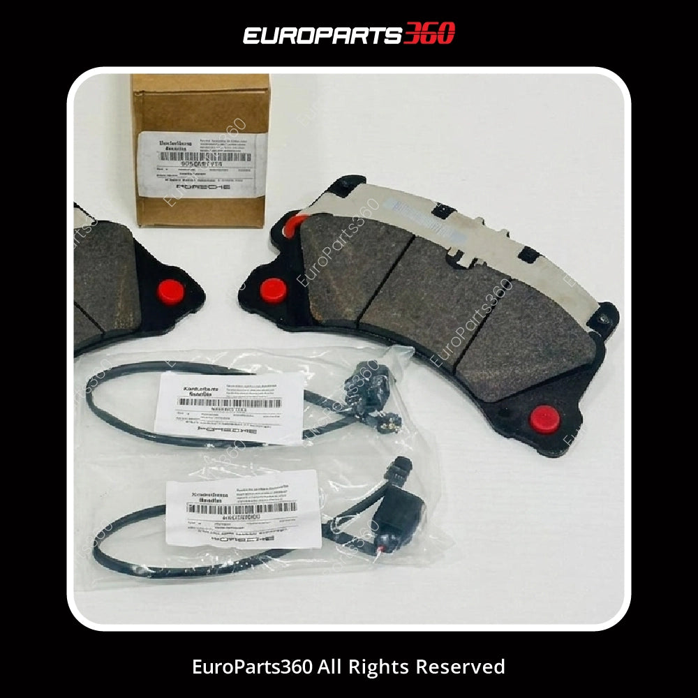 Porsche Front Brake Pad & Sensor Kit Cayenne, Macan, Panamera (9Y0698151S)