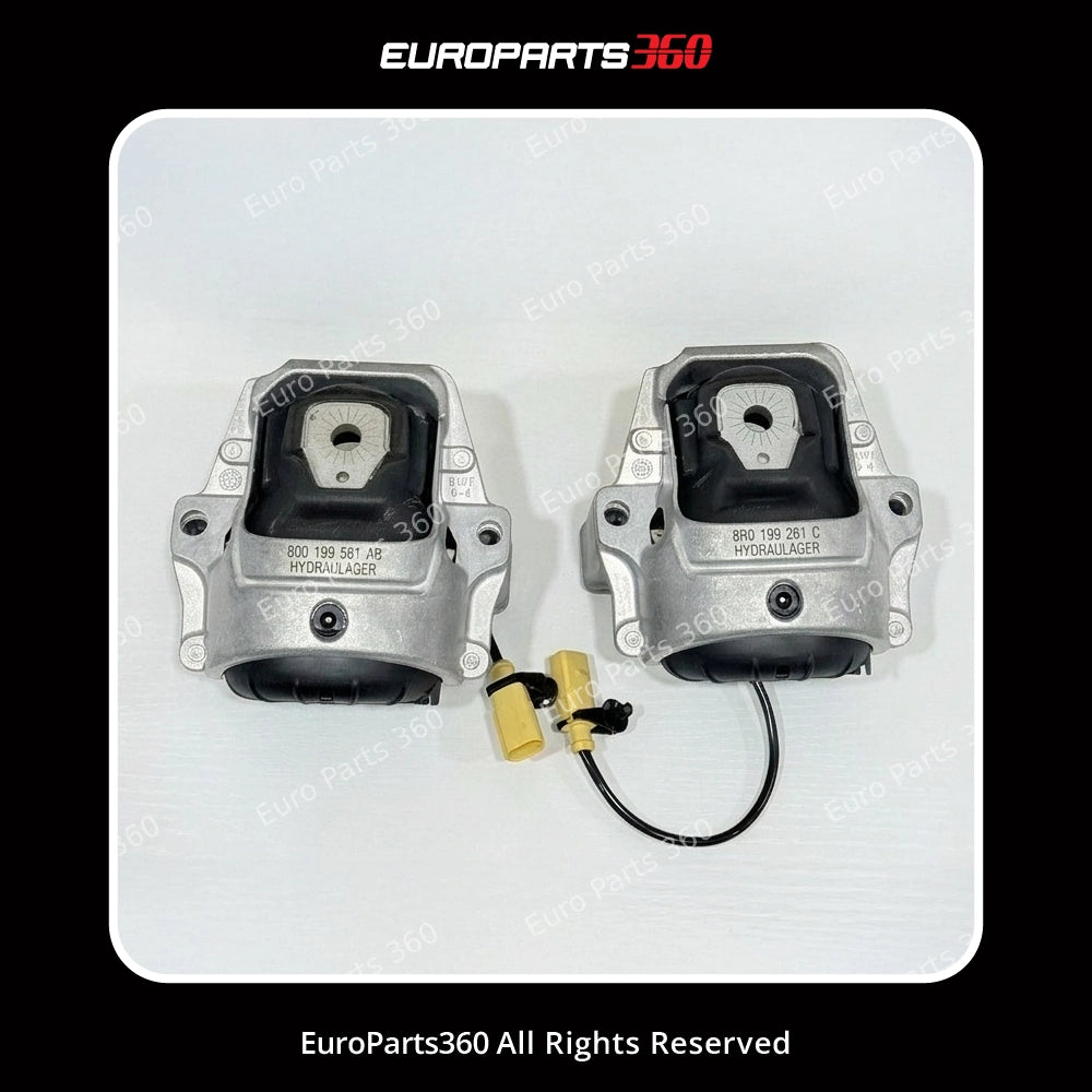 Porsche Macan 2.0L Engine Mount Set 8R0199381C / 8R0199381AK (15-26) Europarts360