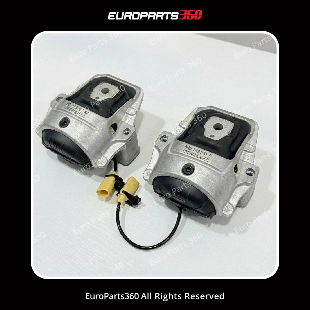 Porsche Macan 2.0L Engine Mount Set 8R0199381C / 8R0199381AK (15-26) Europarts360