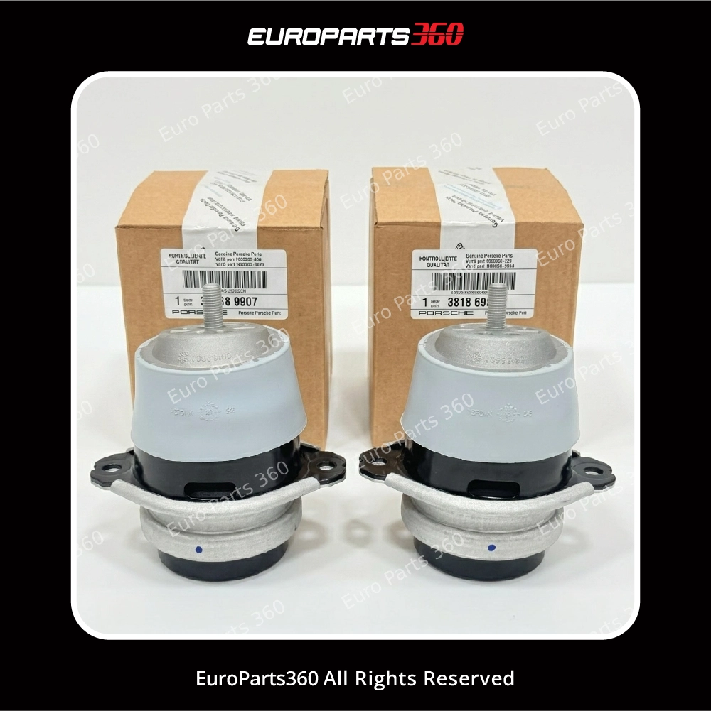 Porsche V6 Engine Mount Set Cayenne 955 / 957 (95537504900) (2003-2010)