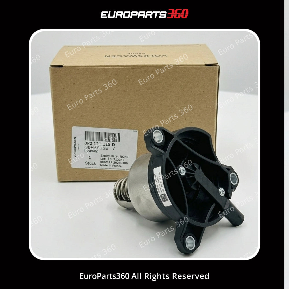 Porsche Cayenne, Panamera 4.0L V8 Cooling Thermostat 0P2121115E (2016-2026)
