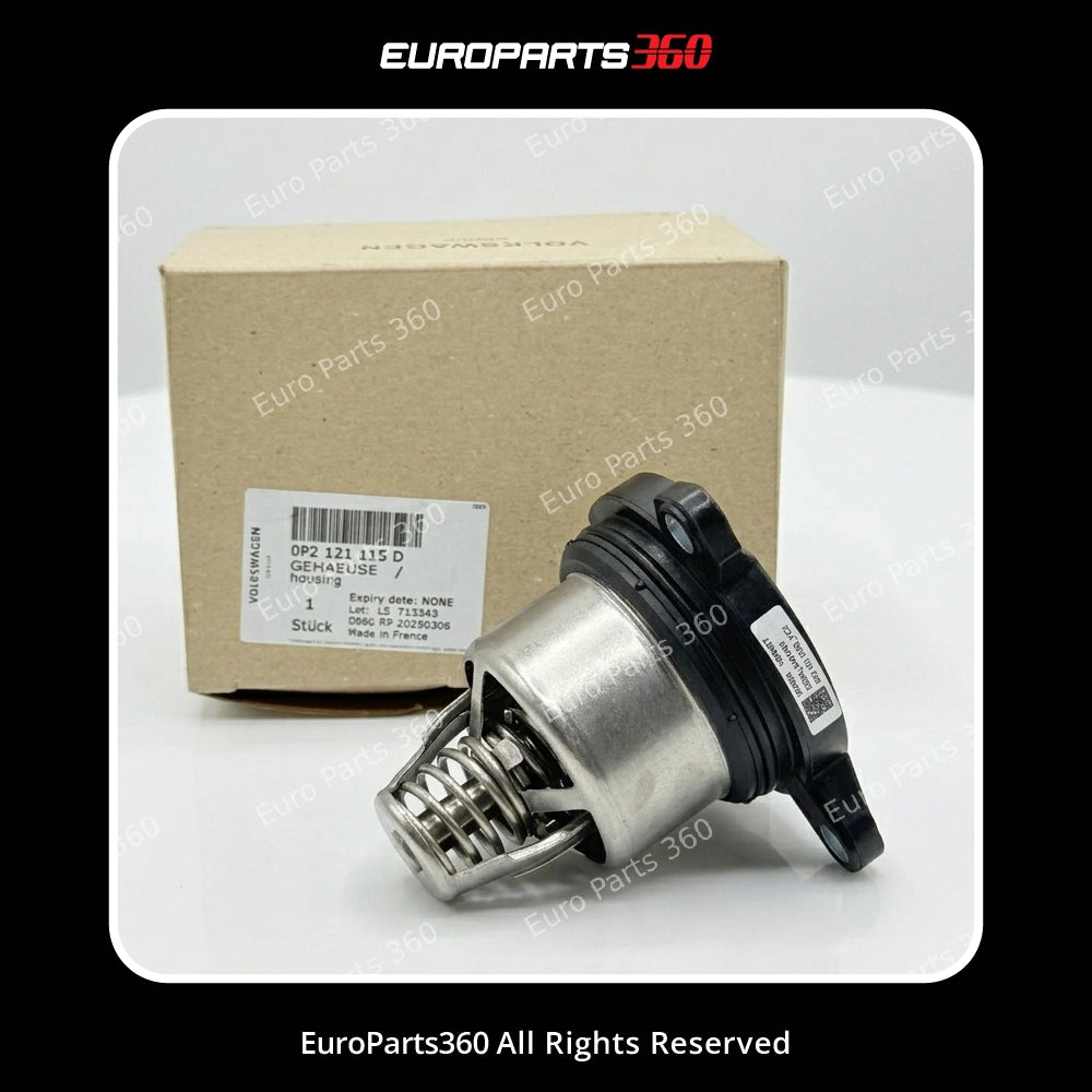 Porsche Cayenne, Panamera 4.0L V8 Cooling Thermostat 0P2121115E (2016-2026)
