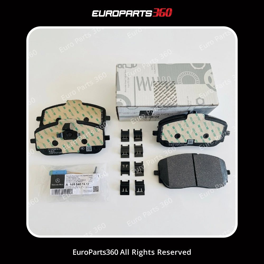 Mercedes-Benz GLE-Class Front Brake Pad Set & Sensor A0004208002 18-26 Europarts360