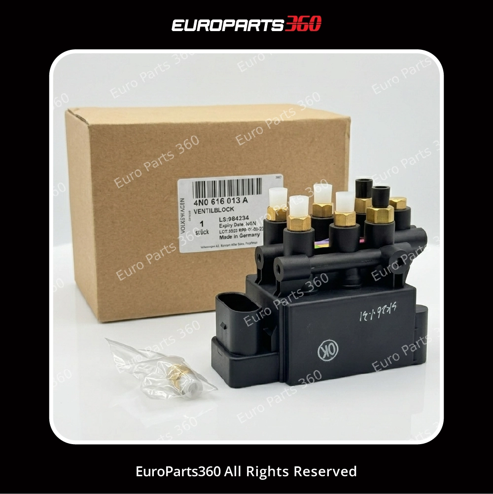 Audi A8 A6 A7 Q8 E-Tron Bloc de vannes de suspension pneumatique 4N0616013A (17-26)