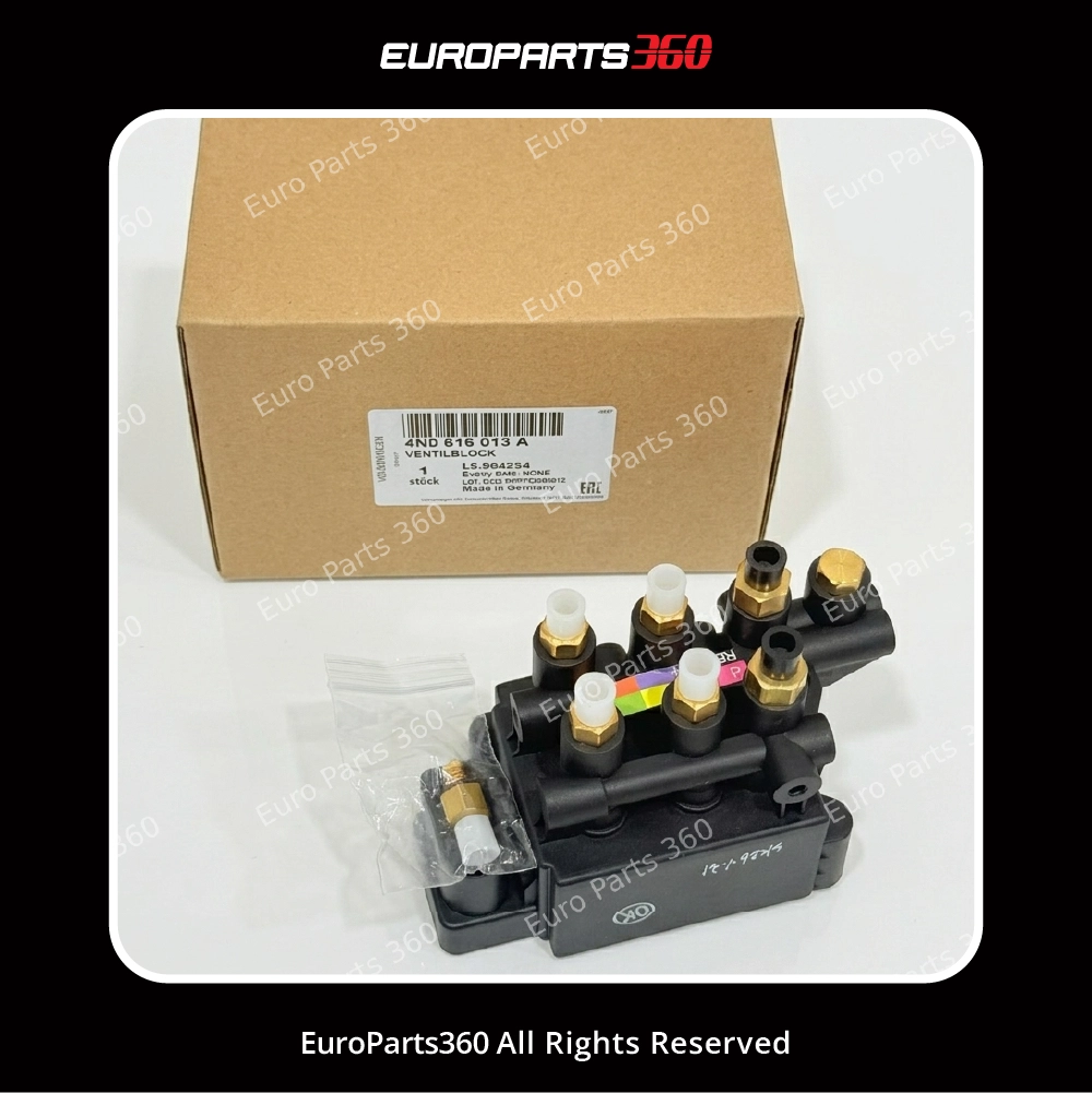 Audi A8 A6 A7 Q8 E-Tron Bloc de vannes de suspension pneumatique 4N0616013A (17-26)