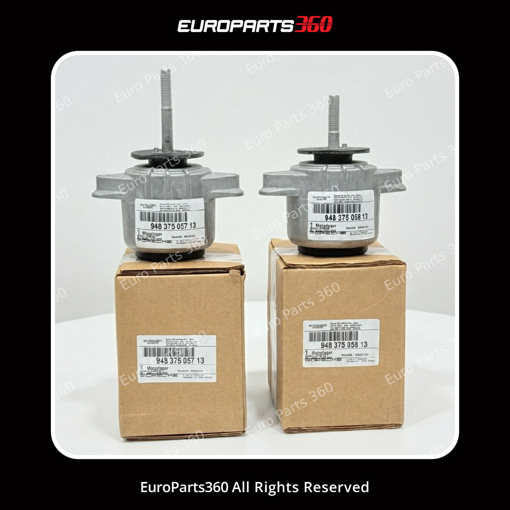 Porsche Genuine Engine Mount Set 94837506100 + 94837506200