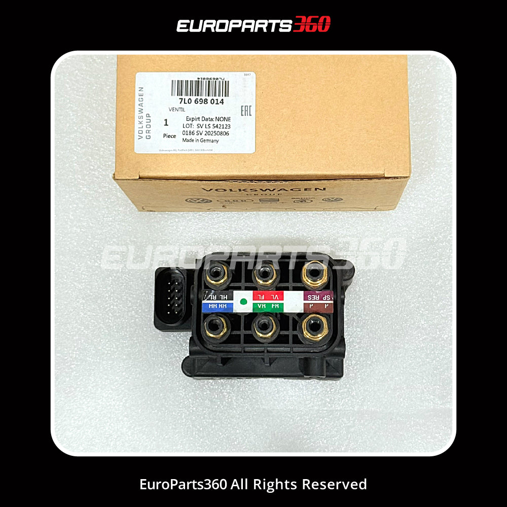 Audi Q7 Air Suspension Compressor Valve Block (7L0698014)