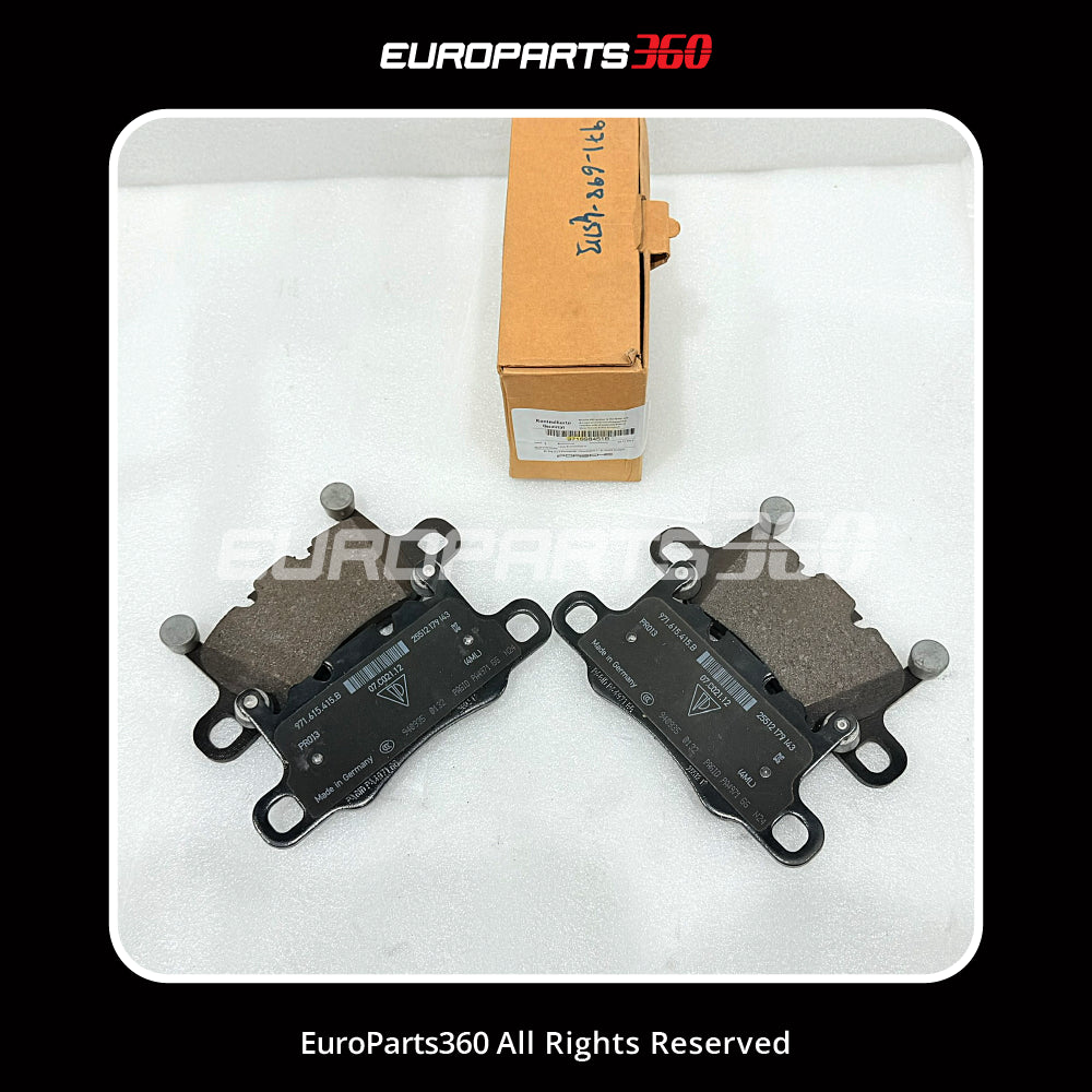 Porsche Taycan / Panamera / Cayenne Rear Brake Pad Set — OEM 971698451B