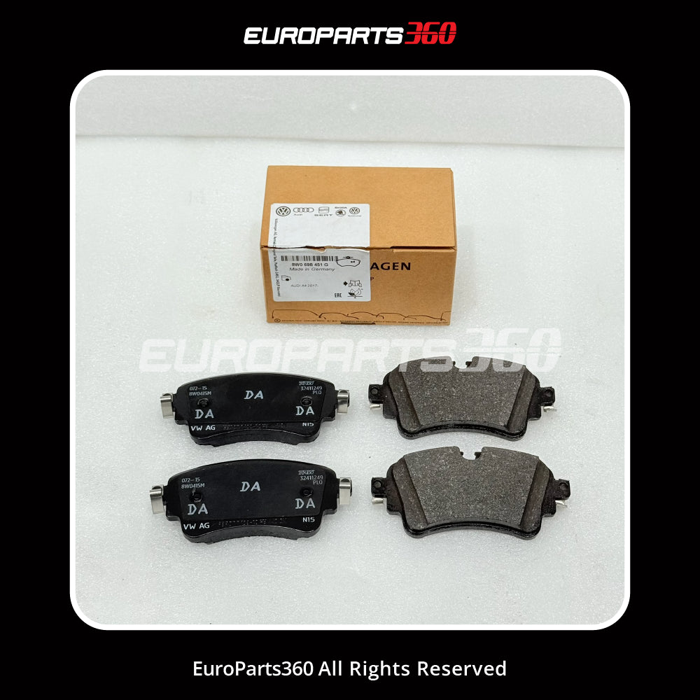 Audi S4 S5 A4 Q8 Q7 Rear Brake Pads with Sensors Left & Right 8W0698451BG